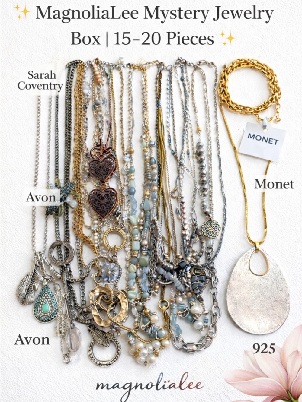 ✨ Curated Jewelry Box | 15–20 Pieces | Vintage + Everyday